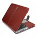 Кожаный чехол-книжка TTX для Apple MacBook Air 13 (Коричневый)