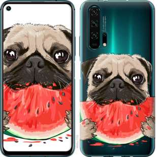 

Чохол Мопс і кавун на Huawei Honor 20 Pro 843825