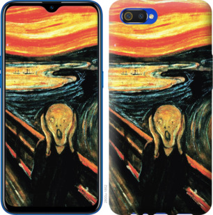 

Чохол Крик Мунка на Realme C2 921454