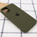 Фото Чохол Silicone Case Full Protective (AA) на Apple iPhone 14 Pro Max (6.7") (Зелений / Dark Olive) в маназині vchehle.ua