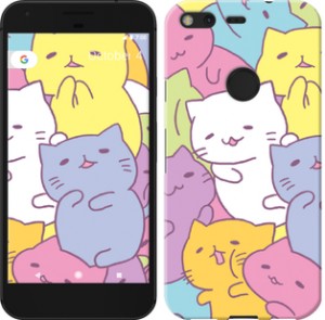Чехол Котики для Google Pixel