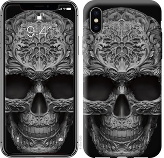 

Чехол skull-ornament для iPhone X (5.8") 668191