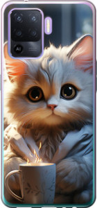 Чехол White cat для Oppo Reno5 Lite