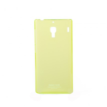 Пластиковая накладка IMAK 0,7 mm Color series для Xiaomi Redmi Note (Лайм)