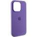Чохол Silicone Case Metal Buttons (AA) на Apple iPhone 13 Pro Max (6.7") (Фіолетовий / Iris)