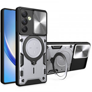 Ударопрочный чехол Bracket case with Magnetic для Samsung Galaxy S24 FE