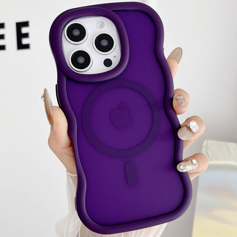 Фото Чохол TPU+PC Undine with Magnetic Safe на Apple iPhone 15 Pro Max (6.7") (Purple) в маназині vchehle.ua