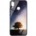 TPU+Glass чохол Diversity на Huawei P Smart+ (nova 3i) (Tree)