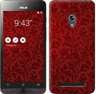 

Чехол Чехол цвета бордо для Asus Zenfone 5 650161