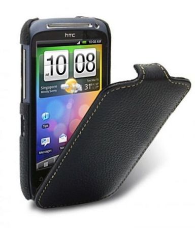 # Кожаный чехол Melkco (JT) для HTC Desire S
