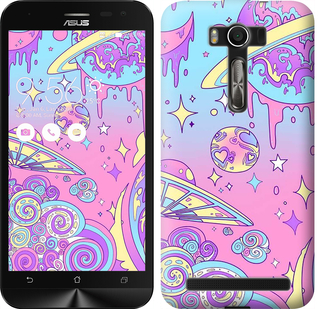 

Чехол Розовая галактика для Asus ZenFone 2 Laser ZE500KL 633609