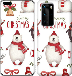 

Чохол Merry Christmas на Huawei P40 Pro 933308