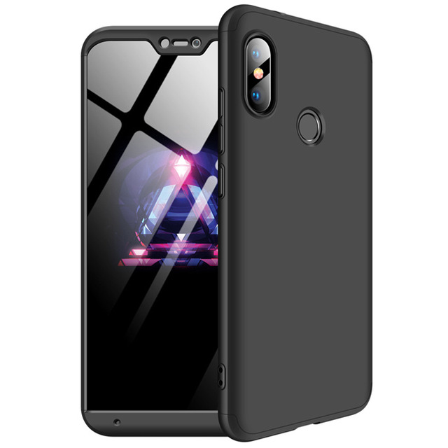 

Пластикова накладка GKK LikGus 360 градусів на Xiaomi Redmi Note 6 Pro (Чорний) 663175
