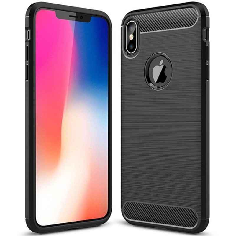 

TPU чехол iPaky Slim Series для iPhone X (5.8") (Серый) 279147