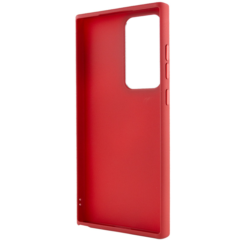 Фото TPU чохол Bonbon Metal Style на Samsung Galaxy S23 Ultra (Червоний / Red) в маназині vchehle.ua