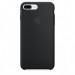 #Чехол Silicone case (AAA) для Apple iPhone 7 plus / 8 plus (5.5") (Черный / Black)