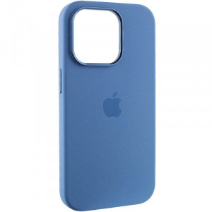 Чехол Silicone Case Metal Buttons (AA) для Apple iPhone 13 Pro (6.1")