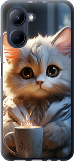 Чохол White cat на Realme C33
