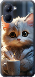 Чехол White cat для Realme C33