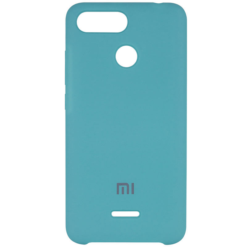 

Чехол Silicone Cover (AA) для Xiaomi Redmi 6 (Голубой / Marine Green) 691893
