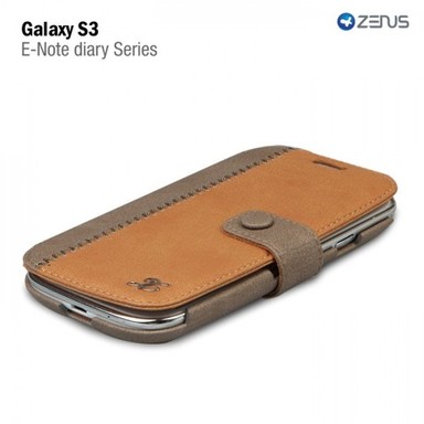 Кожаный чехол Zenus Masstige E-note diary Series для Samsung Galaxy S3 i9300