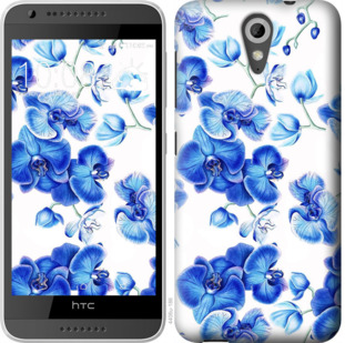 

Чохол Блакитні орхідеї на HTC Desire 620G 924186