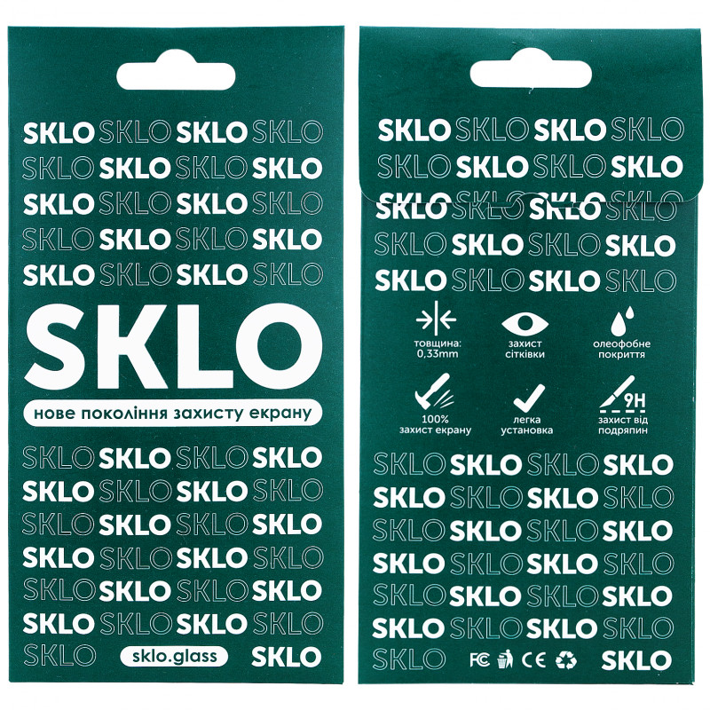Фото Захисне скло SKLO 5D на Samsung Galaxy A12/M12/A02s/M02s/A02/M02/A03s/A03 Core/A03 (Чорний) в маназині vchehle.ua
