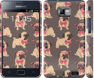 

Чохол мопсики 2 на Samsung Galaxy S2 i9100 731245