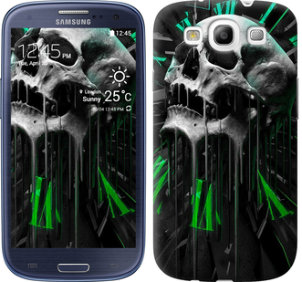 

Чехол Череп-часы для Samsung Galaxy S3 Duos I9300i 352635