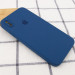 Фото Уценка Чехол Silicone Case Square Full Camera Protective (AA) для Apple iPhone XS Max (6.5") (Эстетический дефект / Синий / Navy blue) на vchehle.ua