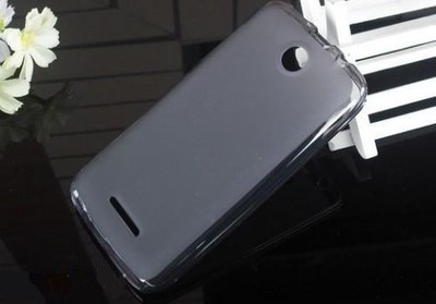 TPU чехол для Lenovo IdeaPhone A375e (Серый (soft touch))