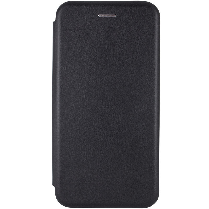 Шкіряний чохол-книжка Classy на Samsung Galaxy A12 (Чорний)