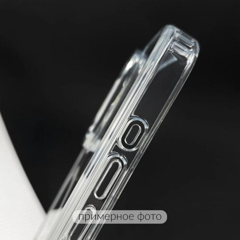 Фото TPU+Acrylic чохол Fibra Crystal на Samsung Galaxy S24 (Clear) на vchehle.ua