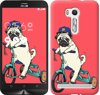 

Чехол Мопс на велосипеде для Asus ZenFone Go TV ZB551KL 87839