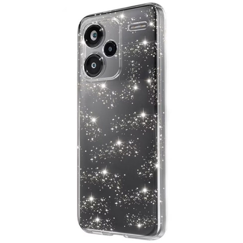 TPU чохол Twinkle з захищеною камерою на Xiaomi Redmi Note 13 Pro+ (Clear)