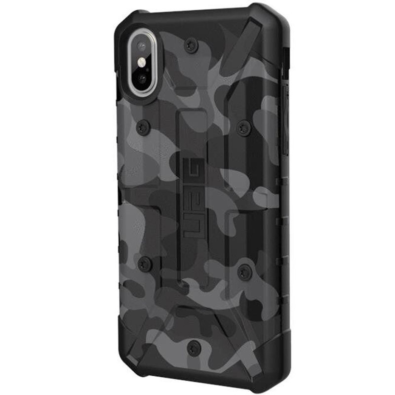

Ударопрочный чехол UAG Pathfinder камуфляж для iPhone X (5.8") (Серый) 770695
