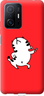 

Чохол Смугастий котик для Xiaomi 11T 1244845