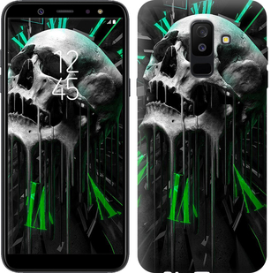 

Чехол Череп-часы для Samsung Galaxy A6 Plus 2018 645066