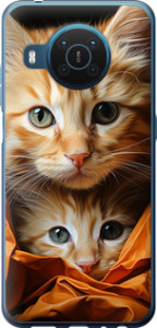 Чохол Котики 2 для Nokia X20