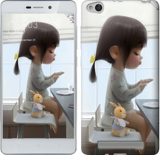 

Чехол Милая девочка с зайчиком для Xiaomi Redmi 3 636670