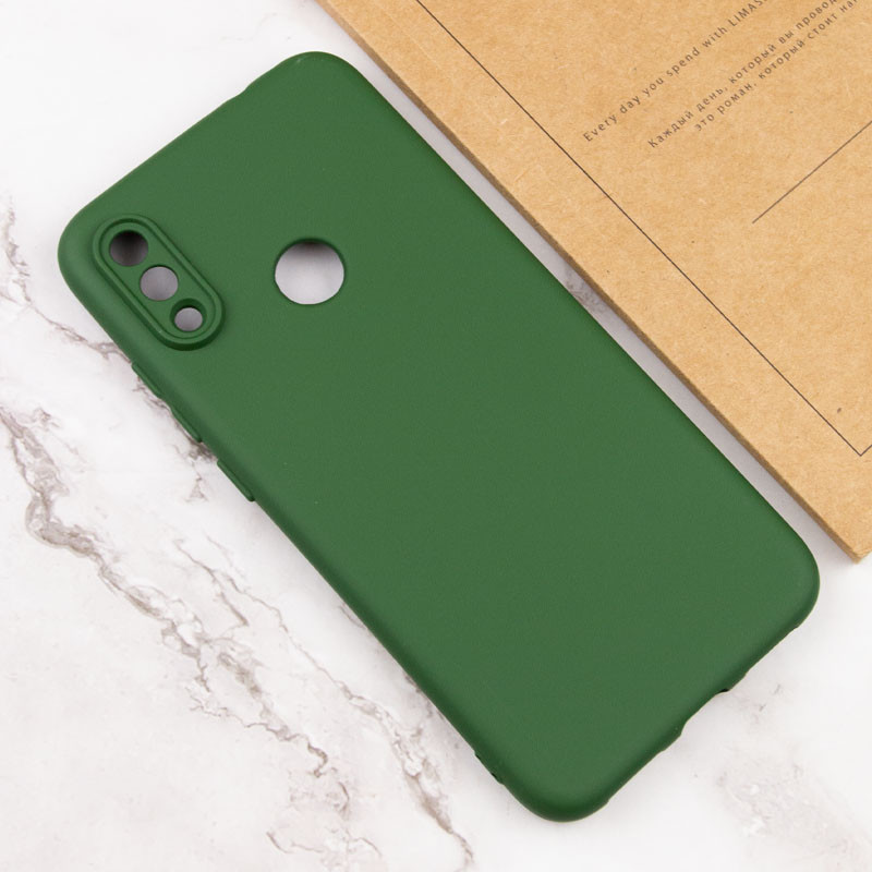 Чохол TPU GETMAN Liquid Silk Full Camera на Xiaomi Redmi Note 7 / Note 7 Pro / Note 7s (Зелений / Dark green) в магазині vchehle.ua