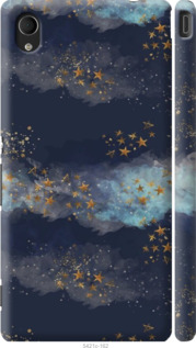 

Чехол Ночь золотые звезды для Sony Xperia M4 Aqua E2312 1406109