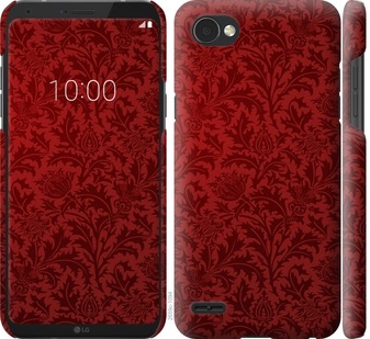 

Чехол Чехол цвета бордо для LG Q6 672555