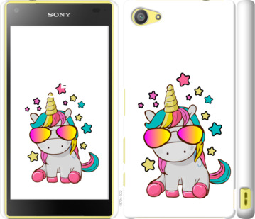 

Чехол Единорог в очках для Sony Xperia Z5 Compact E5823 911721