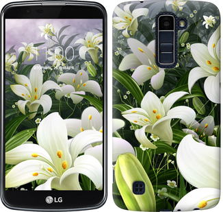 

Чехол Белые лилии для LG K10 / K410 245777