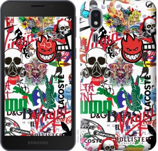 

Чехол Many different logos для Samsung Galaxy A2 Core A260F 763045