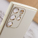 Купить Кожаный чехол Xshield для Samsung Galaxy S21 Ultra (Белый / White) на vchehle.ua