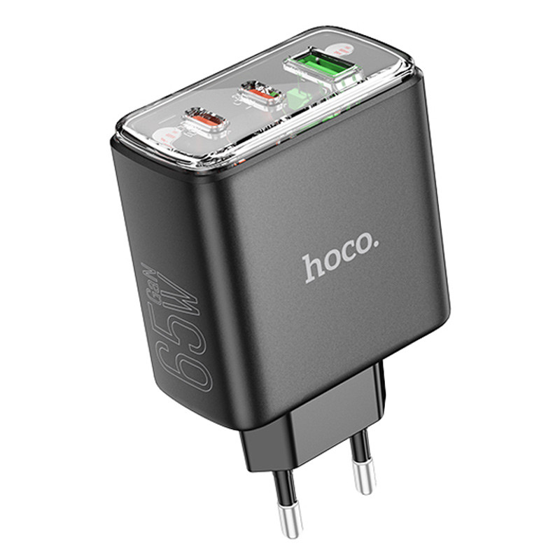 СЗУ Hoco CS44A Smart PD65W (2C1A) (Black)