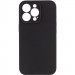 Чехол Silicone Case Full Camera Protective (AA) NO LOGO для Apple iPhone 15 Pro Max (6.7") (Черный / Black)