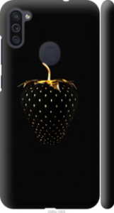 Чехол Черная клубника для Samsung Galaxy M11 M115F